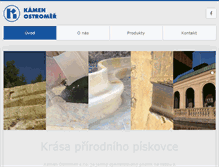 Tablet Screenshot of piskovce.cz